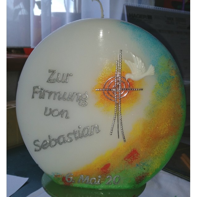 Firmungskerze "Sebastian"