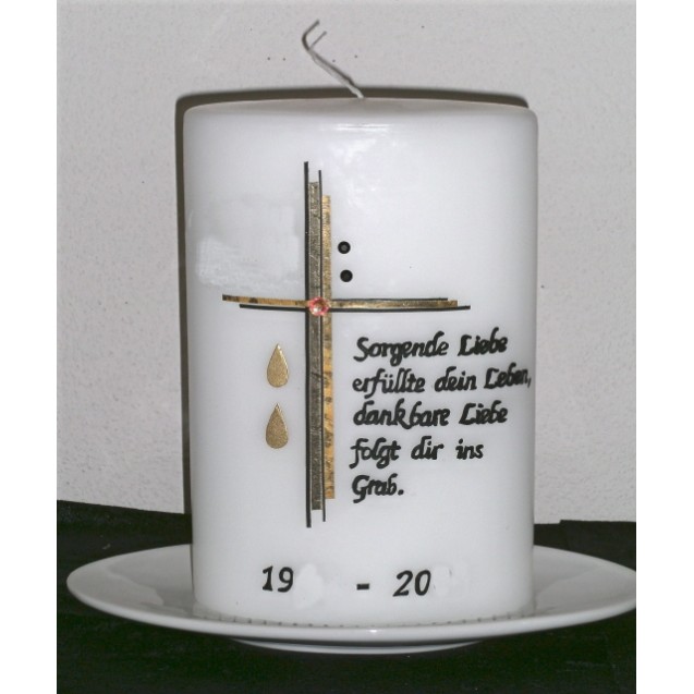 Trauerkerze