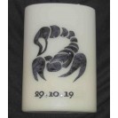 Geburtstagskerze "Sternzeichen"