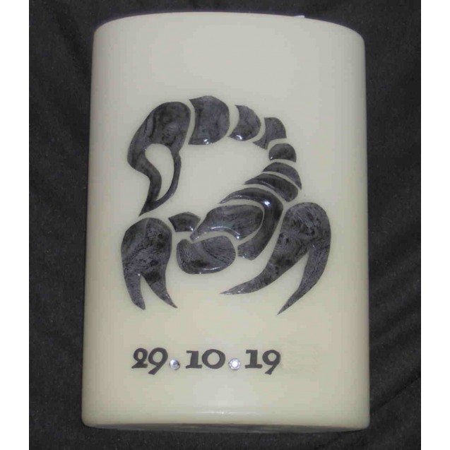 Geburtstagskerze "Sternzeichen"