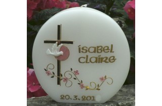Taufkerze "Claire"