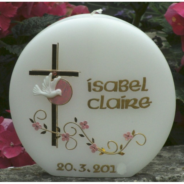 Taufkerze "Claire"