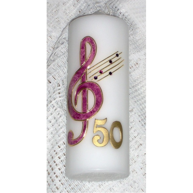 Geburtstagskerze "Melody"