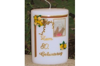 Geburtstagskerze "Sommer"