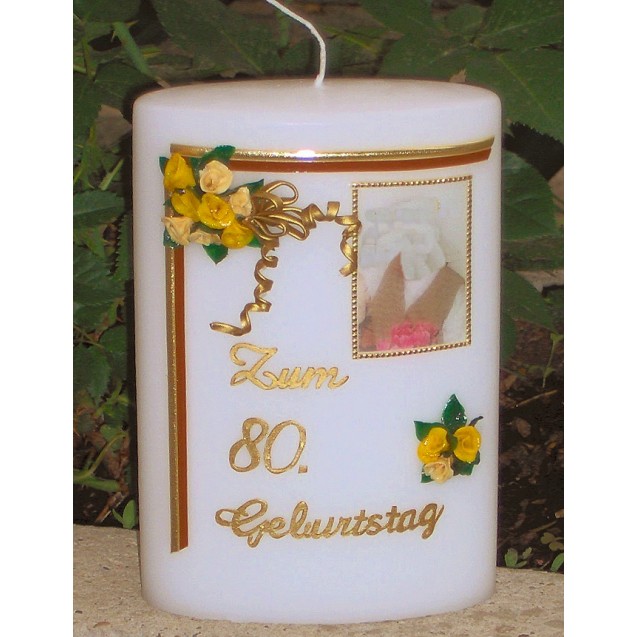 Geburtstagskerze "Sommer"