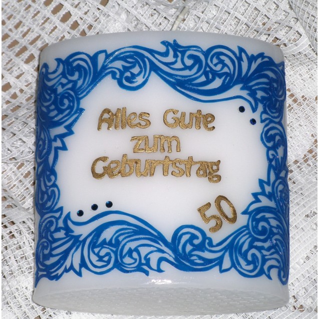 Geburtstagskerze barock