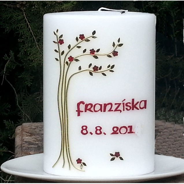 Geburtstagskerze "Baum"