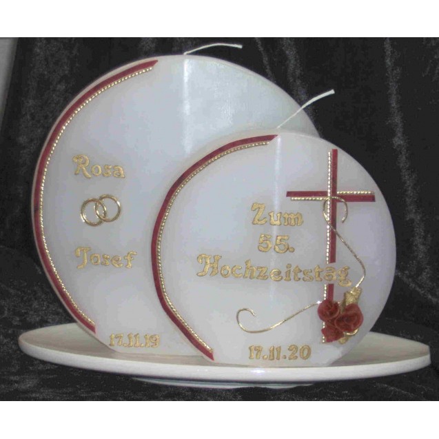 JubilÃ¤umskerze "Roses"