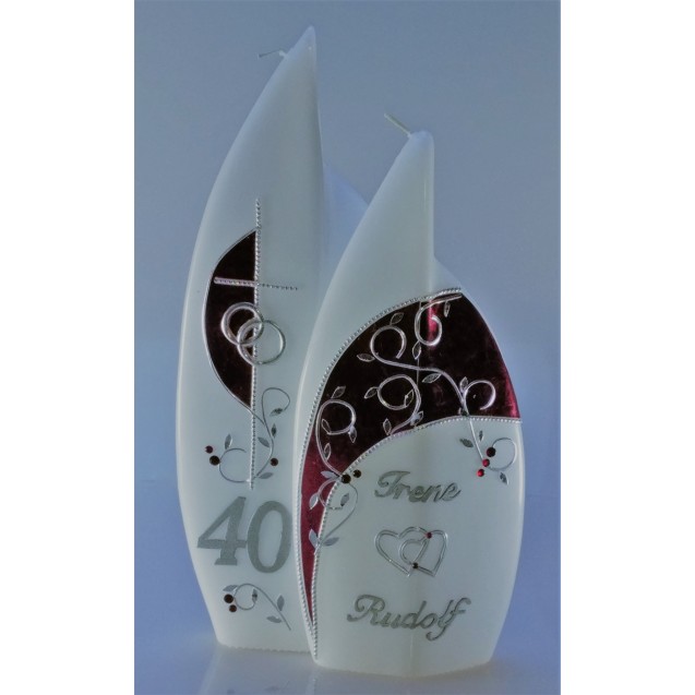 JubilÃ¤umskerze "Rubin"