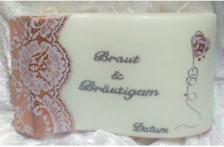 Hochzeitskerze "Waterford"