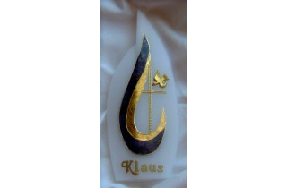 Firmungskerze "Flamme"