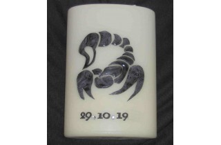 Geburtstagskerze "Sternzeichen"