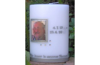 Gedenkkerze "FÃ¼r immer"