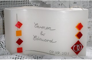 Hochzeitskerze "Barcelona"