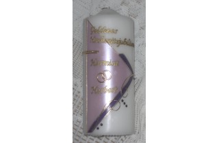 JubilÃ¤umskerze "Flieder"